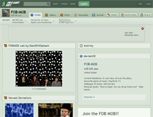 Tablet Screenshot of fob-mob.deviantart.com