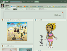 Tablet Screenshot of laita4.deviantart.com