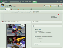 Tablet Screenshot of musetrigger.deviantart.com