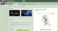 Desktop Screenshot of gamers-will-win.deviantart.com