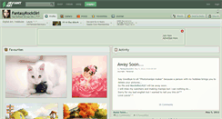 Desktop Screenshot of fantasyrockgirl.deviantart.com