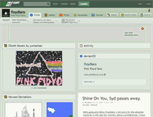 Tablet Screenshot of floydians.deviantart.com
