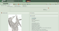 Desktop Screenshot of lonelyliljay.deviantart.com