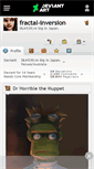 Mobile Screenshot of fractal-inversion.deviantart.com