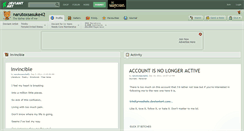 Desktop Screenshot of narutoxsasuke42.deviantart.com
