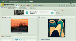 Desktop Screenshot of abstract-dreamer.deviantart.com