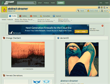 Tablet Screenshot of abstract-dreamer.deviantart.com
