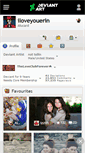 Mobile Screenshot of iloveyouerin.deviantart.com