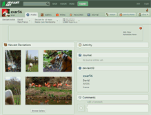 Tablet Screenshot of exar56.deviantart.com