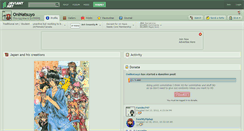 Desktop Screenshot of oninatsuyo.deviantart.com