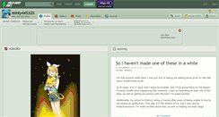 Desktop Screenshot of minty445325.deviantart.com