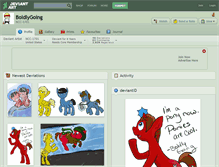 Tablet Screenshot of boldlygoing.deviantart.com