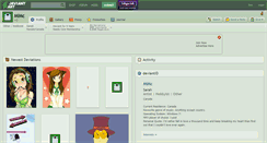 Desktop Screenshot of mimc.deviantart.com