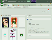 Tablet Screenshot of mimc.deviantart.com