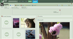 Desktop Screenshot of annefre.deviantart.com