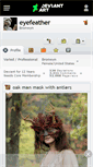 Mobile Screenshot of eyefeather.deviantart.com
