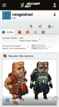 Mobile Screenshot of neogalahad.deviantart.com
