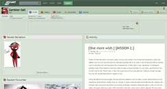Desktop Screenshot of gambler-saii.deviantart.com