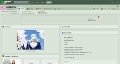 Desktop Screenshot of kazamiya.deviantart.com