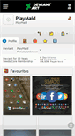 Mobile Screenshot of playmaid.deviantart.com