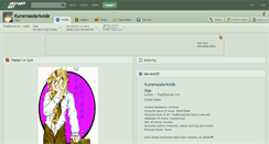 Desktop Screenshot of kuramasdarkside.deviantart.com