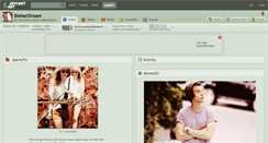 Desktop Screenshot of bieberdream.deviantart.com