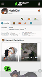 Mobile Screenshot of hoshigirl.deviantart.com
