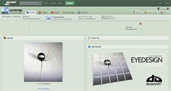 Desktop Screenshot of eyedesign.deviantart.com