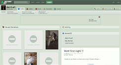 Desktop Screenshot of daz-it-art.deviantart.com