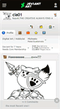Mobile Screenshot of cla01.deviantart.com