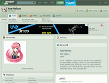 Tablet Screenshot of ana-naikou.deviantart.com