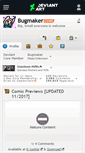 Mobile Screenshot of bugmaker.deviantart.com