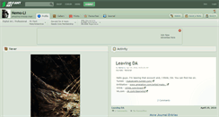 Desktop Screenshot of nemo-li.deviantart.com