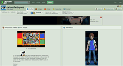 Desktop Screenshot of cartoonfanboyone.deviantart.com