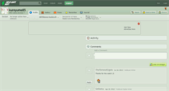 Desktop Screenshot of kuroyume85.deviantart.com