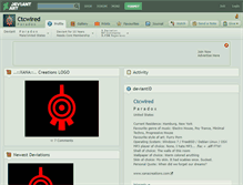 Tablet Screenshot of ctcwired.deviantart.com