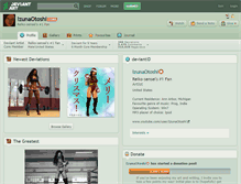 Tablet Screenshot of izunaotoshi.deviantart.com