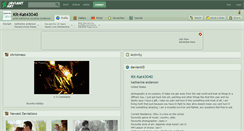 Desktop Screenshot of kit-kat43040.deviantart.com