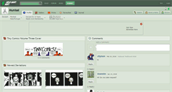 Desktop Screenshot of munisai.deviantart.com