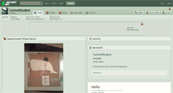 Desktop Screenshot of currentstudent.deviantart.com
