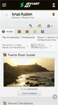 Mobile Screenshot of kruz-fuzion.deviantart.com