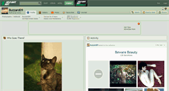 Desktop Screenshot of buzzard09.deviantart.com