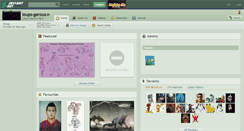 Desktop Screenshot of loups-garoux.deviantart.com
