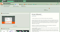 Desktop Screenshot of passivesmoking.deviantart.com