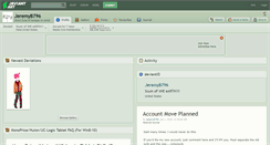 Desktop Screenshot of jeremyb796.deviantart.com