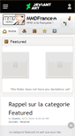 Mobile Screenshot of mmdfrance.deviantart.com
