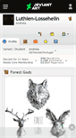 Mobile Screenshot of luthien-lossehelin.deviantart.com