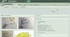 Desktop Screenshot of deviantbluebug.deviantart.com