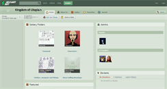 Desktop Screenshot of kingdom-of-utopia.deviantart.com
