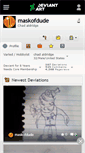 Mobile Screenshot of maskofdude.deviantart.com
